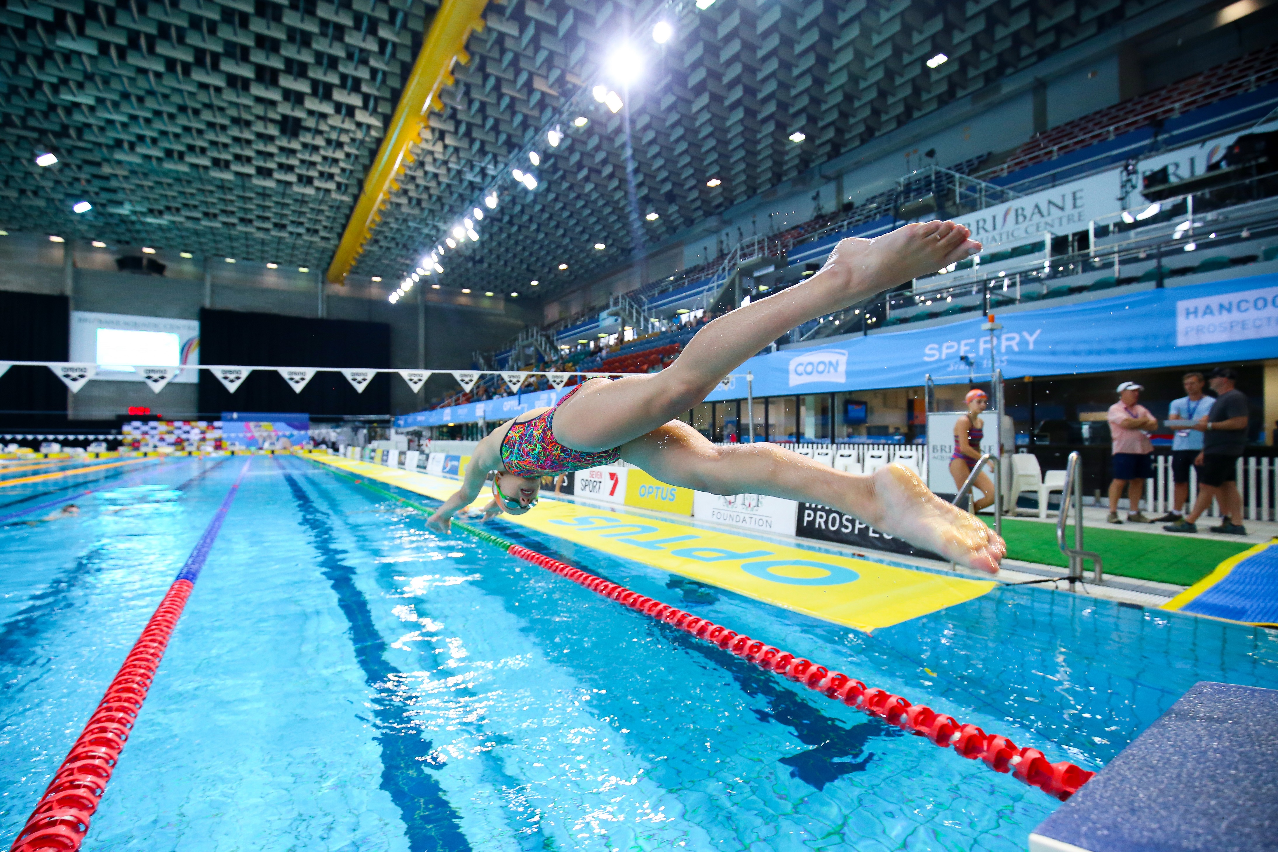 girl swimmer